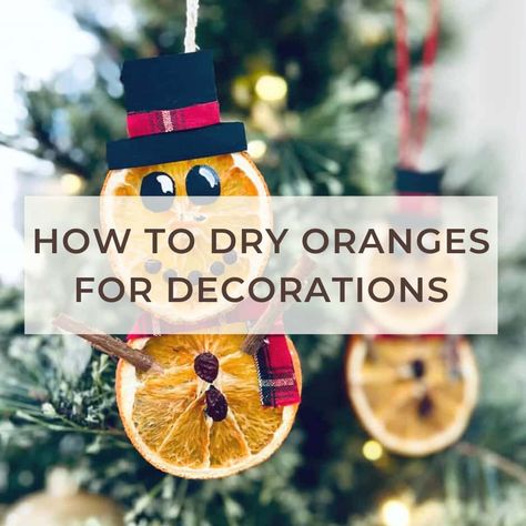 How To Make Dehydrated Oranges Slices For Decorations Dehydrated Orange Ornaments, Diy Orange Slice Ornaments, Make Dried Orange Slices, Dried Orange Ornaments, Yule Party, Orange Slice Ornaments, Dehydrated Orange Slices, Dehydrated Oranges, Ideas For Christmas Ornaments