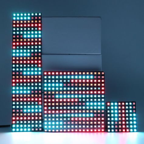 Ws2812b Ws2812 Rgb Led Digital Flexible Individually Addressable Panel Light 8x8 16x16 8x32 Pixel Matrix Screen Dc5v - Led Modules - AliExpress Light Panel, Panel Light, Panel Wall Art, Led Panel, Led Module, Rgb Led, Neon Lighting, Matrix, Basement