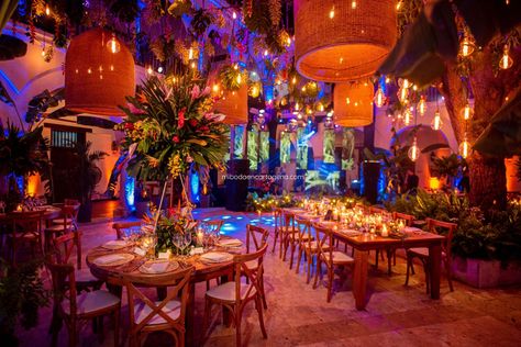 Caribbean Wedding Theme, Jungle Wedding Theme, Havana Nights Theme, Cartagena Wedding, Sweet 16 Party Themes, Havana Nights Party, Jungle Wedding, Tropical Wedding Theme, Tropical Glam