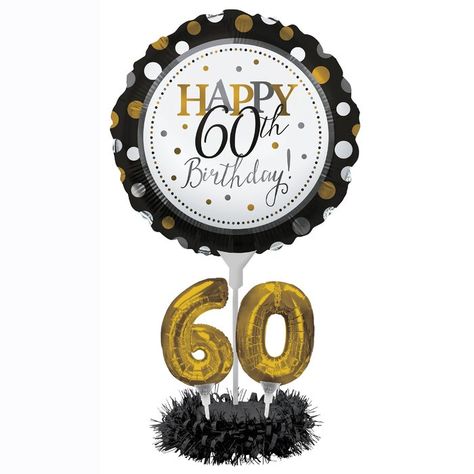 Balloon Table Decorations, 40th Birthday Balloons, 50th Birthday Balloons, Happy 70th Birthday, Balloon Centerpiece, Paper Balloon, Happy 70 Birthday, Fifty Birthday, One Balloon