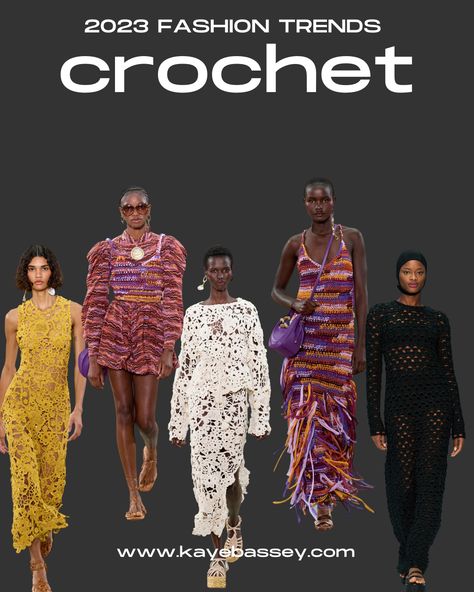 2023 fashion trends to look out for - crochet Crochet Trends, Crochet Fashion Trends, Loungewear Chic, Winter Layering Outfits, Fall Wardrobe Staples, 2023 Fashion Trends, Outfit Inspiration Women, Casual Fashion Trends, Winter Outfits Aesthetic