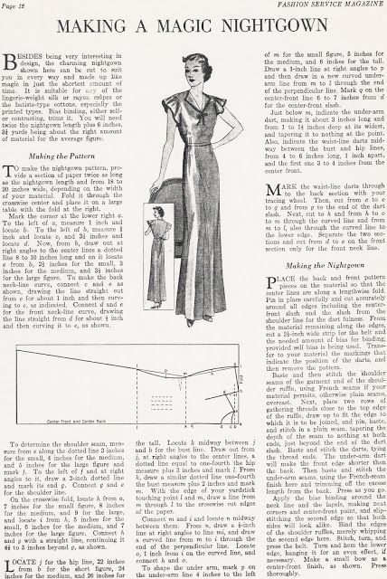 Crochet History, 1930s Glamour, Vintage Sewing Patterns Free, Sewing Journal, Nightgown Pattern, 1930's Fashion, Patron Vintage, Sewing Vintage, Dot Patterns