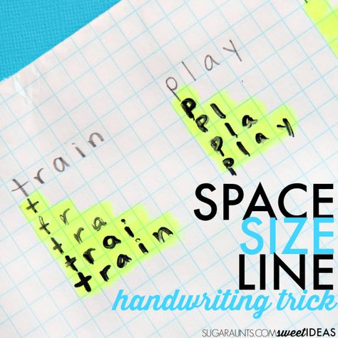 use graph paper to help kids work on visual motor integration skills and legibility through improved line awareness, letter formation, size awareness, spatial awareness, and handwriting neatness. Handwriting Kindergarten, Student Profile, Visual Spatial, Writing English, Unit Studies Homeschool, Handwriting Lines, Letter Spacing, Handwriting Activities, Spatial Awareness