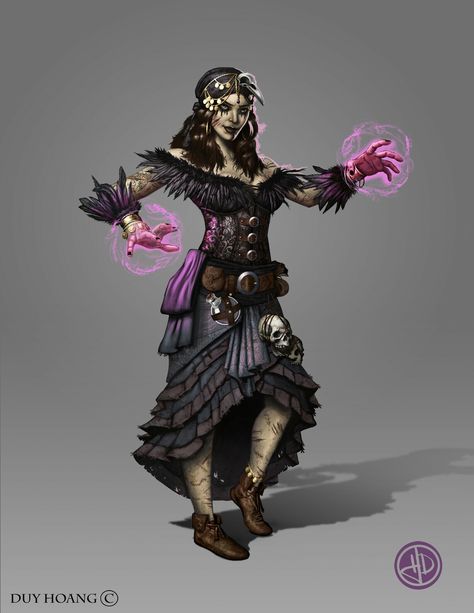 Warlock Dnd, Real Witches, Witch Characters, Pirate Art, Evil Witch, Female Character Concept, British Military, Magical Power, Indian Woman