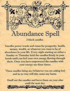 Abundance Spell ✯ Visit lifespiritssocietyofmagick.com for love spells, wealth spells, healing spells, and LOA info. Abundance Spell, Wiccan Books, Spells For Beginners, Real Witches, Luck Spells, Magic Spell Book, Under Your Spell, Magick Spells, Wiccan Spell Book