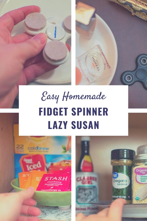 Lazy Suzanne Ideas Diy, Fidget Spinner Lazy Susan Diy, Diy Lazy Susan Turntable Dollar Store, Diy Lazy Susan Dollar Stores, Dollar Tree Lazy Susan Diy, Lazy Suzanne Ideas, Diy Lazy Susan Turntable, Lazy Susan Ideas, Homemade Fidget