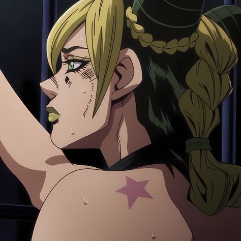 Jojo's Bizarre Adventure Characters, Jolyne Cujoh, Batman Vs Joker, Stone Ocean, Jojo Parts, Jojo Anime, Anime Nerd, Anime Screenshots, Funny Profile Pictures