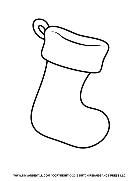 Stocking Drawing Christmas, Stocking Outline Printable, How To Draw A Stocking, Christmas Socks Template, Christmas Stocking Clipart, Christmas Sock Drawing, Stocking Clipart, Christmas Stocking Coloring Pages, Christmas Socks Printable