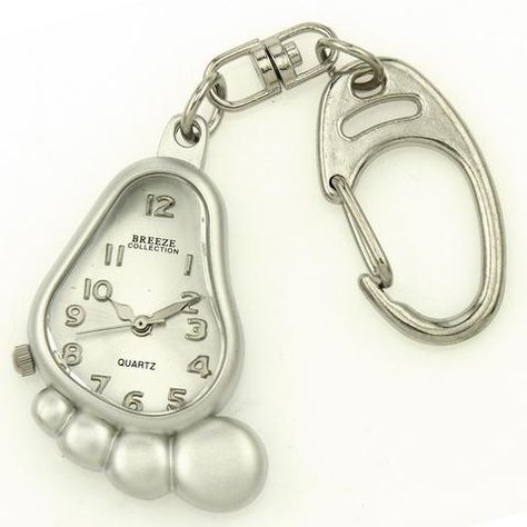 novelty fob watch - foot Watch Keychain, Nursing Watch, Nurse Watch, Fob Watch, Waterproof Watch, Put A Ring On It, Key Chains, Cool Watches, Quartz Movement