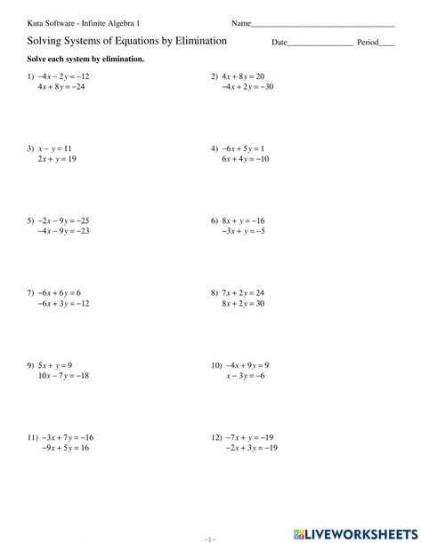 Literal Equations, Simultaneous Equations, Classroom Preparation, Graphing Worksheets, Systems Of Equations, Algebra Worksheets, Word Problem Worksheets, Linear Equations, Math Curriculum