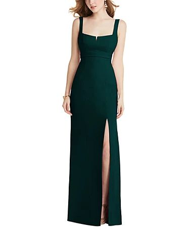 Womens Bridesmaid Dresses - Macy's Empire Waist Gown, Womens Bridesmaid Dresses, Crepe Gown, Notched Neckline, After Six, Trumpet Skirt, Infinity Dress, Dress Order, Empire Waist Dress