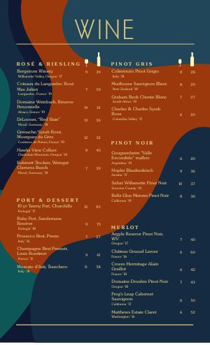 Wine Menu Ideas, Wine Menu Design, Wine Menu Design Ideas, Wine Card Design, Wine Bar Menu Design, Wine List Menu Design, Paloma Drink, Wine List Menu, Grape Varieties Wine Infographic