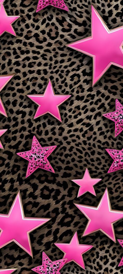 Mcbling Hello Kitty Wallpaper, Mcbling Lockscreen, Pink Leopard Print Wallpapers, 2000s Pink Wallpaper, Bimbocore Wallpaper Phone, Mcbling Homescreen, 2000s Patterns, Pink Cheetah Print Wallpapers, Y2k Pink Wallpaper