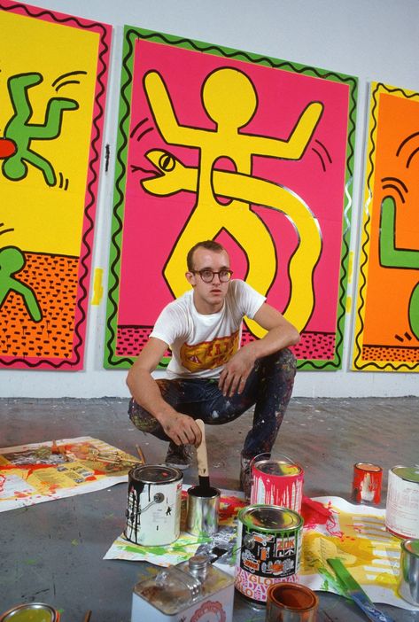 Keith Haring exhibit at Michener Art Museum - See Great Art Jm Basquiat, Keith Allen, Architectural Masterpieces, James Rosenquist, Keith Haring Art, Haring Art, Claes Oldenburg, Social Activist, Jasper Johns