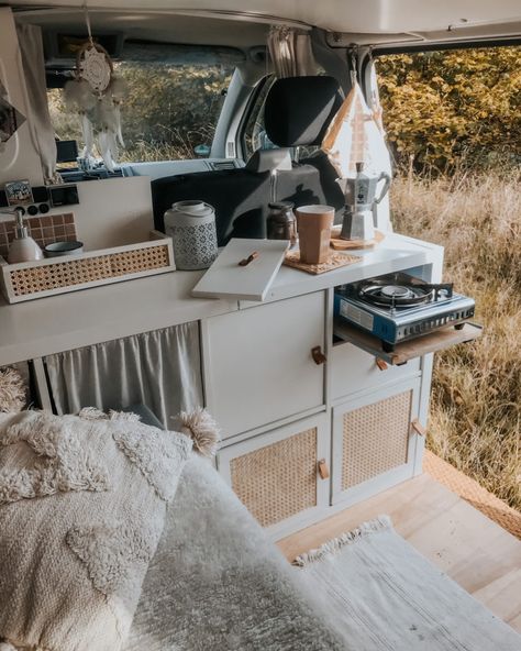 Vw T4 Camper Conversion, Ikea Campervan Hacks, Vw T5 Camper, Vw Bus Interior, Caravan Living, Camper Diy, T4 Camper, Van Vw, Camper Interior Design