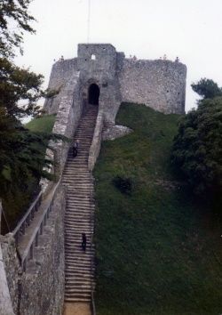 The Keep at Carisbrooke Castle Cowes Isle Of Wight, Carisbrooke Castle, Isle Of Wight England, Pictures Of England, British Castles, Photography History, English Castles, England Photography, History Of Photography