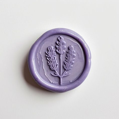 Lavender accessories creativity porcelain. | premium image by rawpixel.com / Baifern Lavender Wax Seal, Lavender Plant Aesthetic, Lavender Accessories, Nikah Invitation, Purple Stickers, Scrapbook Printing, Lavender Aesthetic, Minimalist Photos, Lavender Plant