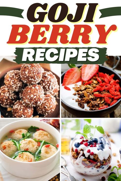 Goji Berry Jam, Dried Goji Berry Recipes, Goji Berries Recipes, Gogi Berries, Goji Berry Recipes, Dried Goji Berries, Yummy Kitchen, Berry Recipes, Berry Tea