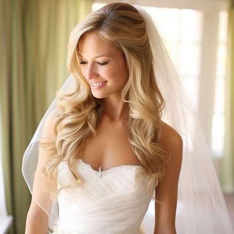 83 Insanely Luxurious Wedding Hairstyles for 2024 Part Up Wedding Hair, Wedding Hair Elegant Down, Wedding Hair With Middle Part, Wedding Hairstyles Sweetheart Neckline, Modern Wedding Hairstyles For Long Hair, Bridal Hairstyle Strapless Dress, Bridal Hairstyles Long Hair Down, Side Parting Wedding Hair, Cathedral Veil Hair Down