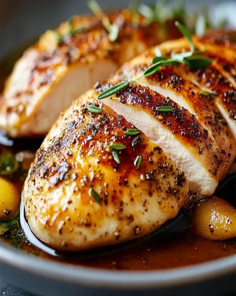 Pan-Seared Chicken Breast Recipe | Juicy & Quick Dinner Seared Chicken Breast Recipes, Pan Grilled Chicken Breast, Pan Seared Chicken Breast Recipes, Juicy Chicken Breast Recipes, Pan Roasted Chicken Breast, Pan Cooked Chicken, Pan Chicken Breast, Boneless Skinless Chicken Breast Recipes, Skinless Chicken Breast Recipes