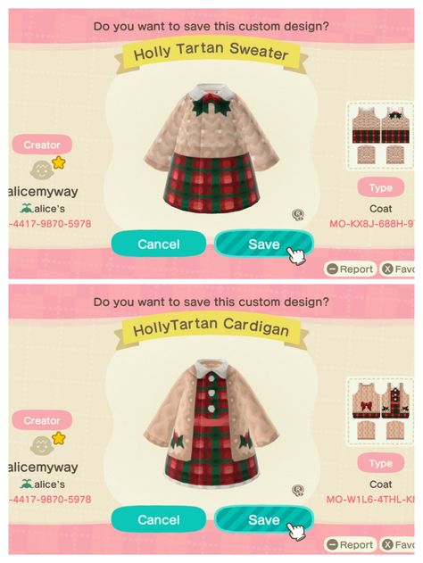 Christmas Island Animal Crossing, Winter Acnh Codes Clothes, Animal Crossing Christmas Outfits, Christmas Codes Animal Crossing, Acnh Christmas Clothes Codes, Acnh Clothes Pattern Grid Christmas, Acnh Hats Codes, Acnh Christmas Outfit, Animal Crossing Snowman