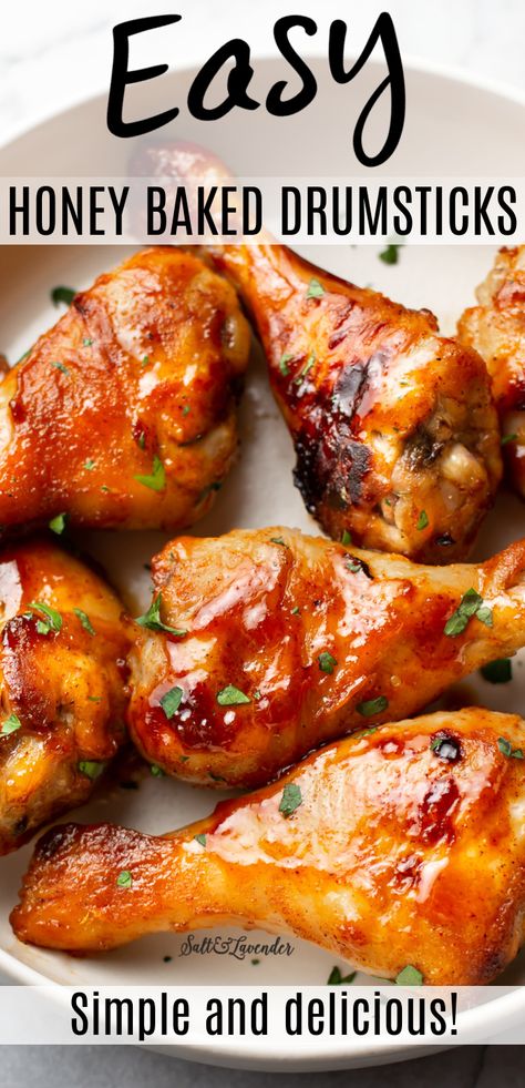 Chicken Drumstick Recipes Oven Marinade, Oven Cooked Chicken Drumsticks, Ideas For Chicken Legs Drumstick Recipes, Sticky Chicken Legs Recipes, Chicken Leg Drumstick Recipes, Quick And Easy Chicken Leg Recipes, Low Calorie Chicken Leg Recipes, Bakes Chicken Drumstick, Sticky Chicken Drumsticks Baked