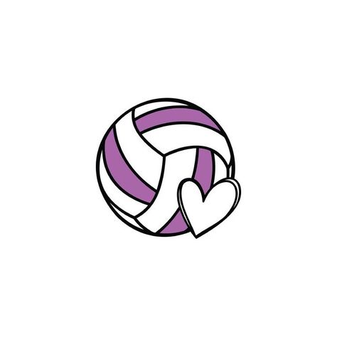 Volleyball Ball, Cute Painting, Cute Paintings, Simple Illustration, Volleyball, Quick Saves