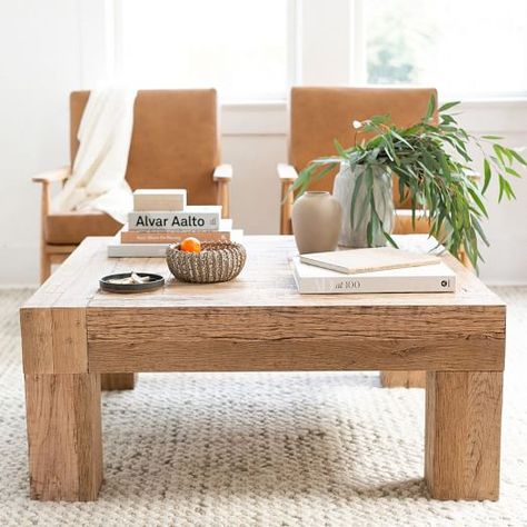 West Elm Coffee Table, Natural Coffee Table, Display Coffee Table, Solid Coffee Table, Reclaimed Wood Coffee Table, Brass Coffee Table, Walnut Coffee Table, Reclaimed Oak, Solid Wood Coffee Table