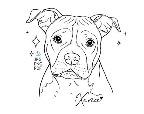 Custom Pet Line Drawing - Pet Line Art Hand-drawn Customized Pet Portrait Tattoo, Digital Pet Sketch, Cartoon Dog Tattoo Commission by ArtOrdiera on Etsy Cartoon Dog Illustration, Dog Drawing Sketches, Cartoon Dog Tattoo, Pet Portrait Tattoo, Line Drawing Dog, Dog Outline Tattoo, Pet Line Art, Pitbull Drawing, Cartoon Dog Drawing