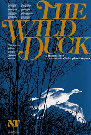 Duck Poster, Duck Wall Art, Graphic Design History, Theatre Posters, Wild Duck, Bird Poster, Theatre Poster, National Theatre, Travel Outdoors