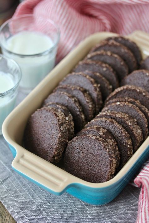 Mexican Hot Chocolate Cookies | #CreativeCookieExchange | Karen's Kitchen Stories Chocolate Abuelita Cookies, Mexican Chocolate Cookies, Mexican Hot Chocolate Cookies, Chocolate Shortbread Cookies, Chocolate Slice, Chocolate Sugar Cookies, Hot Chocolate Cookies, Mexican Chocolate, Cinnamon Cookies