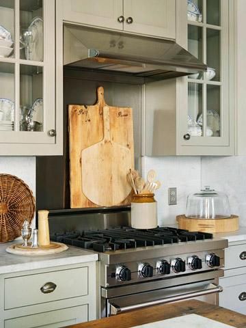 Wall Behind Stove Ideas Kitchens, Behind Stove Backsplash, Tongue Groove Ceiling, Easy Kitchen Backsplash, Easy Kitchen Updates, Stove Decor, Contemporary Backsplash, Groove Ceiling, Easy Backsplash