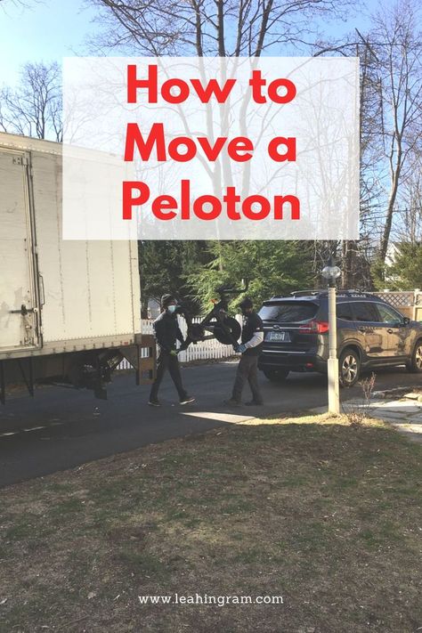 Peloton Room Ideas, Peloton Room, Bike Delivery, Peloton Cycle, 5th Wheel Camper, Bike Hacks, Tips For Moving, Peloton Bike, Bike Cover