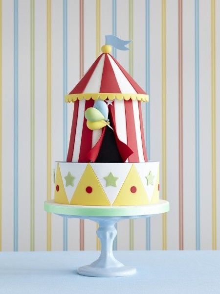 Tent Cake, Circus Birthday Cake, Circus Theme Cakes, Winter Torte, Circus Cakes, Carnival Cakes, Circus Cake, Circus Theme Party, London Cake