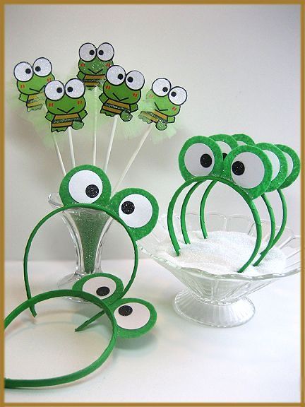 Keroppi Party Ideas, Keroppi Birthday Party Ideas, Keroppi Party, Keroppi Birthday, Freehand Crochet, Frog Birthday Party, Leap Year Birthday, Frog Party, Cupcake Flags