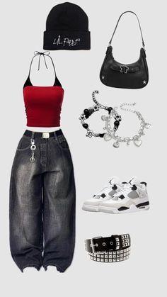 Check out nadiadevirion's Shuffles Cute Fancy Outfits, 200s Y2k, Fit Check Aesthetic, Y2k Items, Street Style Outfits Casual, Outfit Inspo Casual, Simple Trendy Outfits, Cute Everyday Outfits, Really Cute Outfits