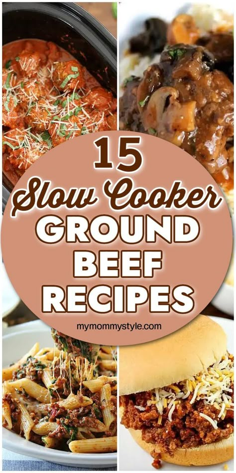 Crockpot Beef Casserole Recipes, Easy Beef Crockpot Recipes Simple, Crockpot Recipes Using Hamburger, All Clad Slow Cooker Recipes, Easy Sunday Dinner Ideas Ground Beef, Ground Beef Recipes In The Crockpot, Ground Beef Crock Pot Recipes Easy, Simple Ground Beef Crockpot Recipes, Ground Beef Recipes For Dinner Slow Cooker