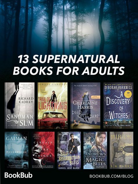 These supernatural books for adults are sure to provide you with action, adventure, and even a little danger! Supernatural Romance Books, Supernatural Books To Read, Supernatural Book Series, Supernatural Books, Cozy Afternoon, Adventure Books, Action Books, Book Obsession, Dystopian Novels