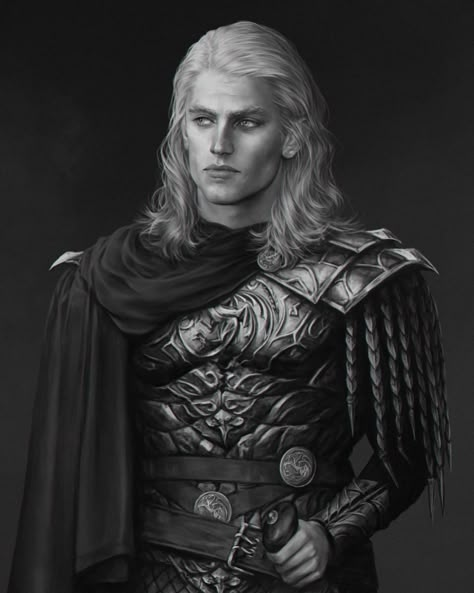 Dessin Game Of Thrones, Game Of Thrones Artwork, Daemon Targaryen, Targaryen Art, Asoiaf Art, Targaryen Aesthetic, Gra O Tron, Dragon Knight, Game Of Thrones Art