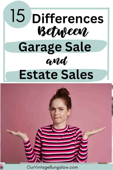 Estate Sale Organization, Estate Sale Planning, Fancy Garage, Estate Sale Signs, Vintage Bungalow, Online Garage Sale, Sell Dresses, What To Sell, Get Free Stuff