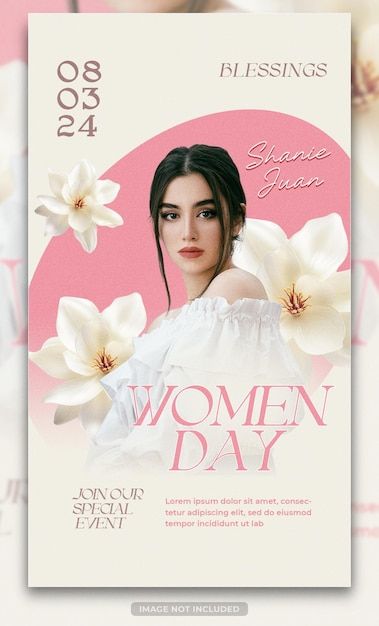 PSD happy womens day instagram stories t... | Premium Psd #Freepik #psd #poster #gender #equality #worldwide Happy Women Day Poster Design, Woman Day Poster, Woman Poster Design, Woman Day Design Poster, Womens Day Posters Graphic Design, Happy Women's Day Poster, Freepik Templates, Lab Image, Happy Womens