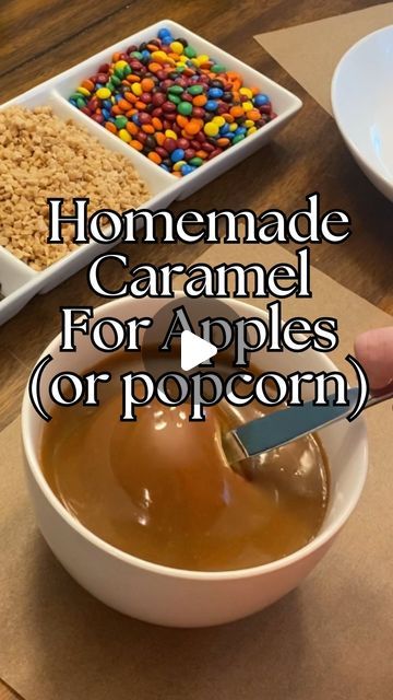 Stephenie on Instagram: "Craving something sweet and delicious for fall? 🍏🍂 Try making these homemade caramel apples, perfect for dipping into rich, buttery caramel and rolling in your favorite toppings! This easy caramel recipe creates a smooth and creamy dip that’s perfect for apples, and it’s great for making caramel corn too! Whether you’re hosting a fall gathering, preparing Halloween treats, or just looking for a fun weekend project, these caramel apples will be a hit. Plus, the caramel stores well in small cups for dipping sliced apples later. Tag me when you try them out!

Ingredients:

	•	1 lb dark brown sugar (about 2 cups packed)
	•	2 sticks unsalted butter
	•	1 (14-ounce) can sweetened condensed milk
	•	1 cup corn syrup
	•	1 1/2 teaspoons vanilla extract
	•	1 teaspoon molasse Caramel Apple Recipe Homemade, Sliced Caramel Apple, Homemade Caramel For Dipping Apples, Caramel Apple Caramel Recipe, Carmel Candy Apple Slices, Homemade Caramel Apple Slices, Homemade Carmels Easy Microwave, Caramel Apple Recipes Easy, Carmel Dip For Apple Slices