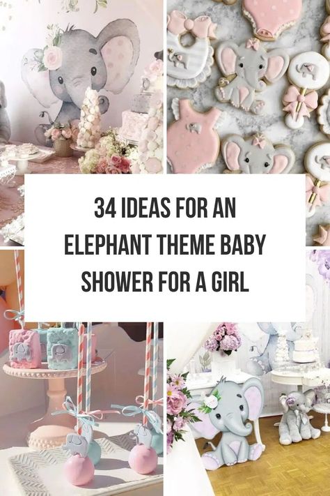 33+ Ideas For Baby Shower Elephant Theme For A Girl Baby Shower Pink Elephant Theme, Elephant Baby Girl Shower Theme, Elephant Themed Baby Shower Ideas Girl, Girl Baby Shower Elephant Theme, Elephant Shower Ideas, Baby Girl Elephant Shower Ideas, Little Peanut Baby Shower Ideas, Girl Elephant Baby Shower Ideas, Baby Shower Themes For A Girl