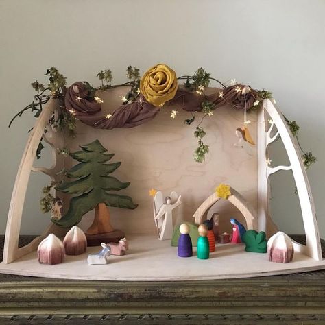 The Aestheticurist on Instagram: "E P I P H A N Y By @morethanclassic" Nature Table, Advent, Baby Mobile, Kindergarten, On Instagram, Instagram, Nature