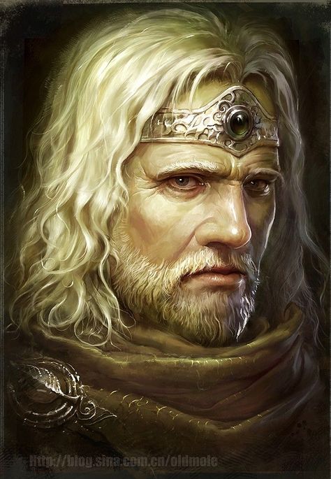 Old King Uther Pendragon, Eric Bana, Heroic Fantasy, Fantasy Portraits, Male Character, Human Male, Fantasy Male, Jrr Tolkien, King Arthur