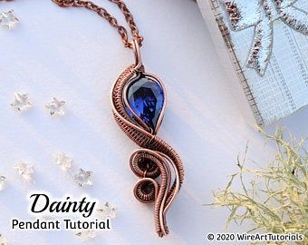 Jewelry tutorials | Etsy Rock Wire Wrapping Tutorial, Wire Art Tutorial, Wire Weaving Techniques, Weaving Wire, Diy Wire Wrapped Pendant, Wire Wrap Tutorial, Wire Weaving Tutorial, Wrapping Tutorial, Wire Wrapped Jewelry Pendant