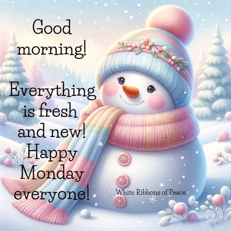 Monday Winter Quotes, January Good Morning Quotes, Cold Monday Morning Quotes, Winter Monday Morning Quotes, Good Morning Quotes Winter, Good Morning Winter Quotes, Good Morning Cold Day Winter, Morning Stickers, Good Morning Love You