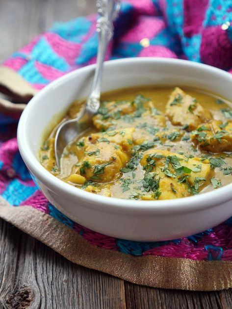 Tamarind & Coconut Fish Curry | My Heart Beets Tamarind Fish Curry, Wapf Recipes, Coconut Fish Curry, Tamarind Fish, Recipe For Fish, Milk Fish, Double Recipe, Curry With Coconut Milk, Coconut Fish