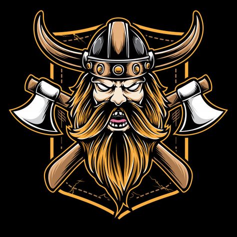 Machado Viking, Shield Drawing, Escudo Viking, Vikings Beer, Celtic Fonts, Arte Viking, Shield Vector, Viking Logo, Logo Character