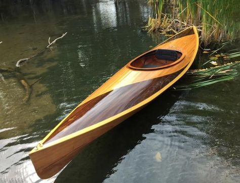 Cedar Strip Kayak, Wood Kayak, Recreational Kayak, Wood Duck, Wood Ducks, Canoes, Boat Design, Kayaks, Surfboard